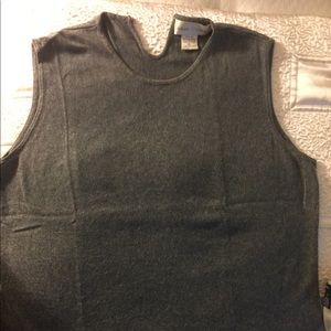 Grey sweater vest/shirt